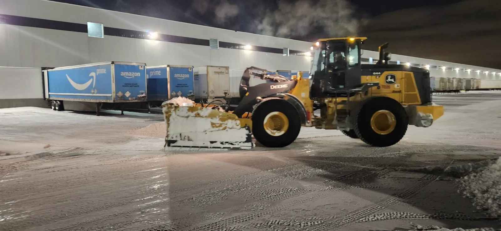 Parking Lot Plowing
