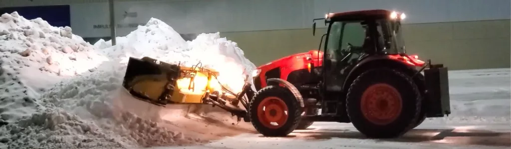 Should You Create Snow Piles in Your Parking Lot?
