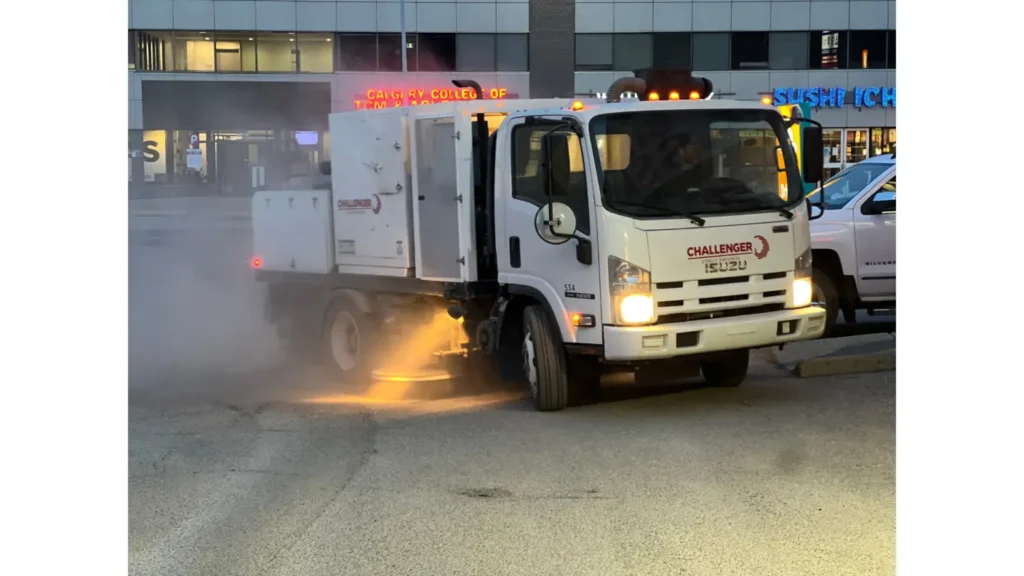 Parking Lot Sweeping