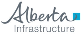 Alberta infrastructure logo